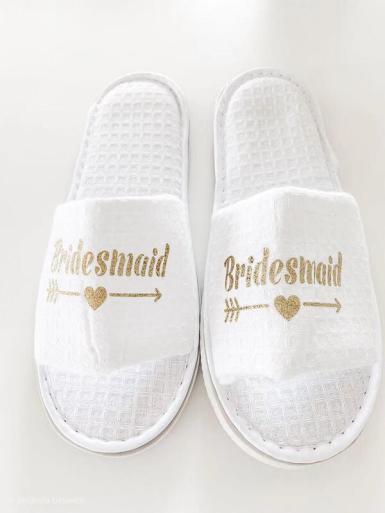 Wedding  Slippers - Bridesmaid Image 1