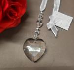 Bridal Charm - Crystal Heart & Beads image