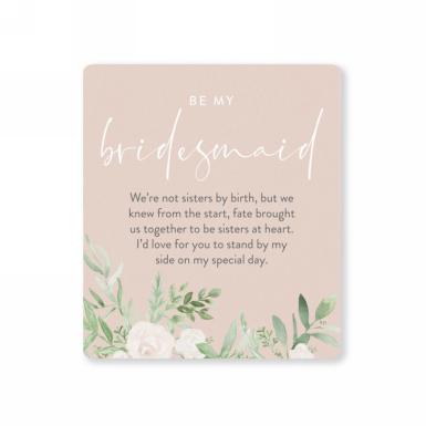 Wedding  Pastel Pink Table Verse - Bridesmaid Image 1