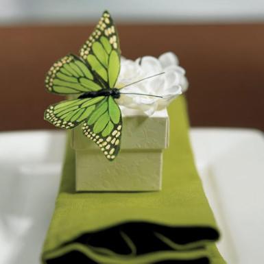 Wedding  Hand Painted Butterflies Image 1