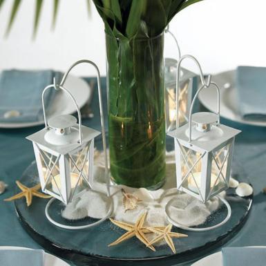 Wedding  Mini Lanterns with Hanger x 2 Image 1