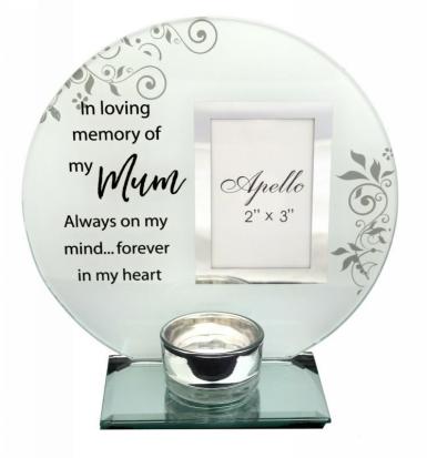 Wedding  In Loving Memory of Mum - Candle Image 1