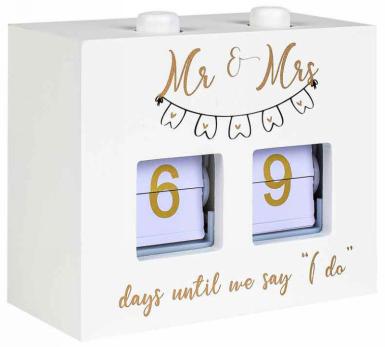 Wedding  Mr and Mrs Wedding Countdown Timer Image 1