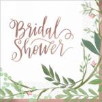 Love and Leaves Bridal Shower Napkins x 16 image