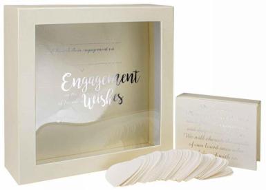 Wedding  Engagement Wish Drop Box - Guest Book Alternative Image 1