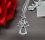 Diamante Angel Charm - silver image