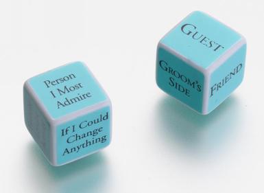 Wedding  Bridal Shower Dice Game - Lillian Rose Image 1