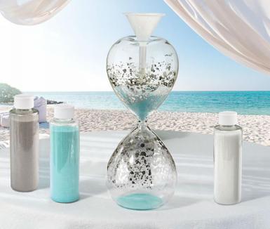 Wedding  Unity Sand Hour Glass - Lillian Rose Image 1