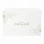 Wedding Wishing Well With Gold Flowers image