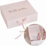 Bridesmaid Proposal Box - Blush with Rose Gold Foil image