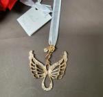 Double Angel Wings Charm - Gold image