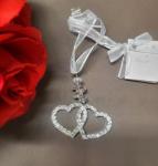 Joined Double Hearts Bridal Charm image