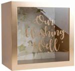 Our Wishing Well Rose Gold Glitter Wishing Well image
