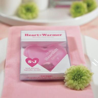 Wedding  Mini Heart Shaped Hand Warmer Image 1