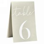 Sage Green Table Numbers - 1 to 12 image