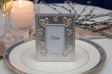 Wedding  Two Tone Silver and Gold Frame Image 1