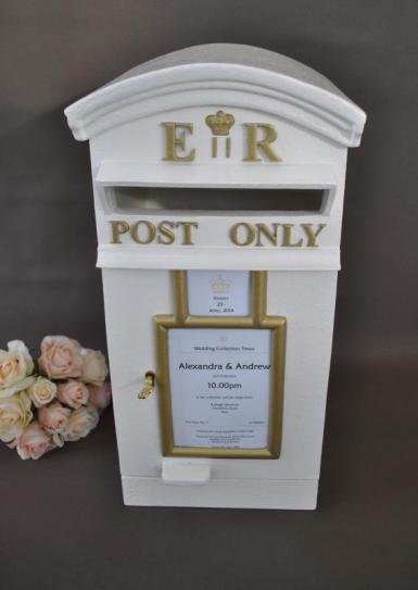 Wedding  Royal Mail English Post Box Wishing Well - Hire Image 1