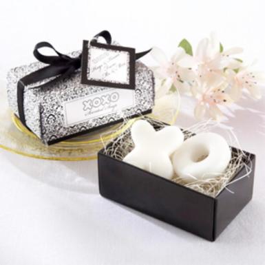 Wedding  Hugs and Kisses Soap Gift Boxed Favour Image 1