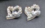 Diamante Heart Slider Buckles x 2 image