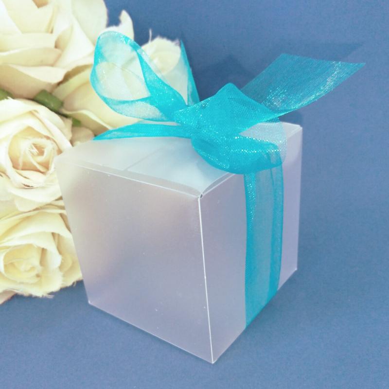 Wedding 5cm Matt Favour Gift Boxes x 10 Wedding Wish