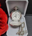 Fob Satin Pocket Watch on Chain image