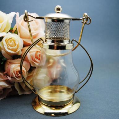 Wedding  Metal Lantern Tealight Candle Holder Image 1