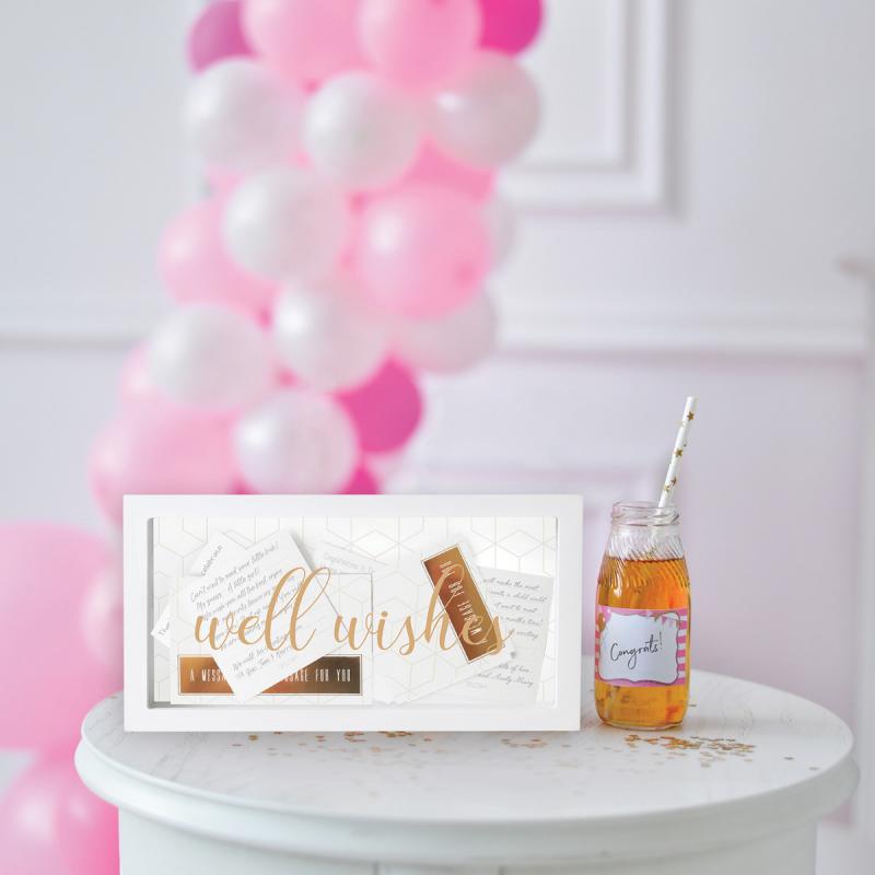 Wedding 'Well Wishes' Message Box with 50 Cards Wedding Wish — free download