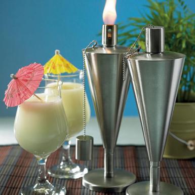 Wedding  Stainless Steel Outdoor Torch Image 1