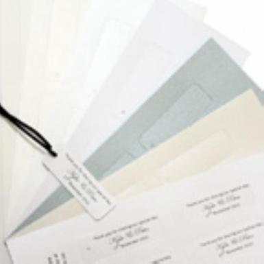 Wedding  100 Printable Gift Tags - Rectangular Image 1